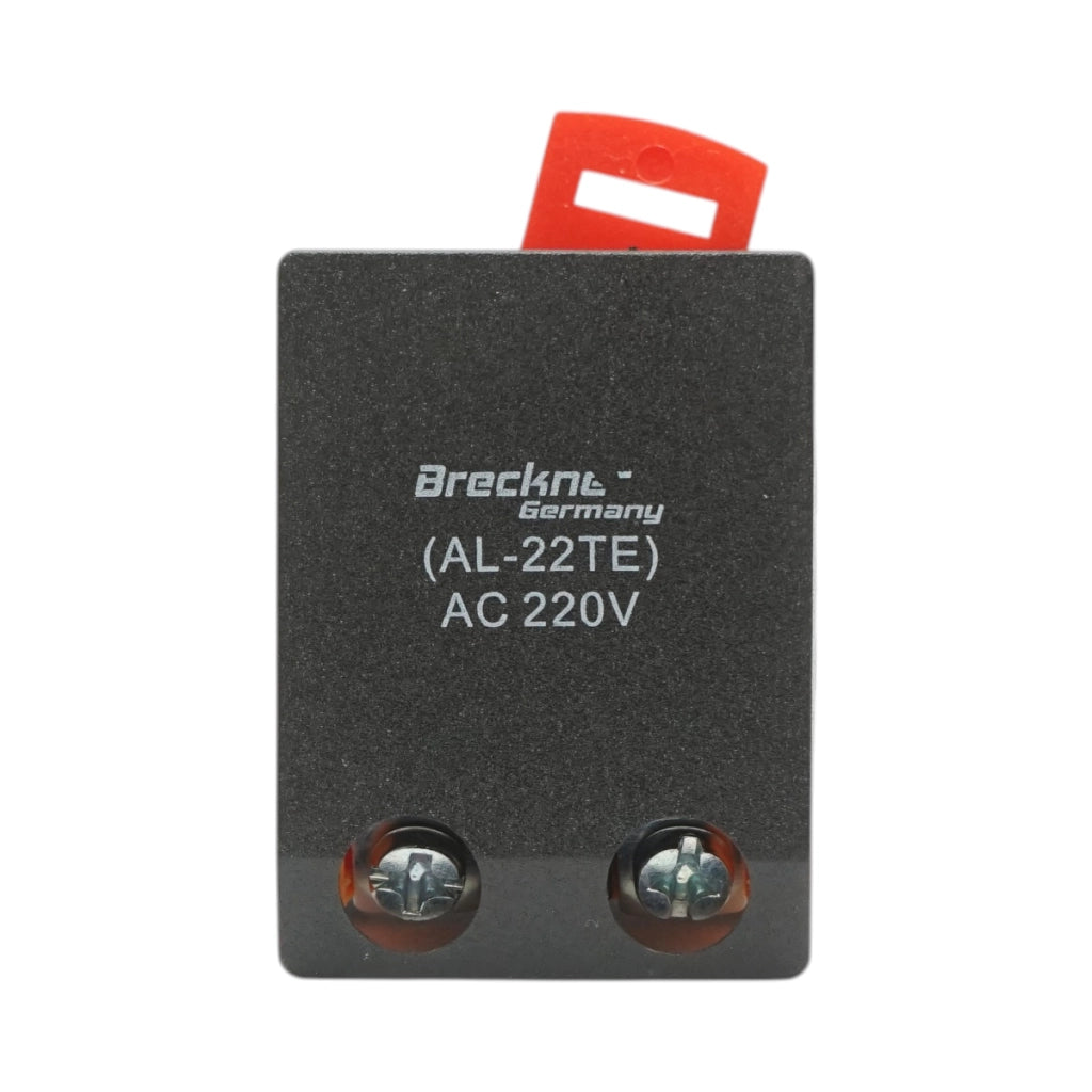 Lampada di segnalazione a LED bianca 220V AC 22mm Breckner Germany