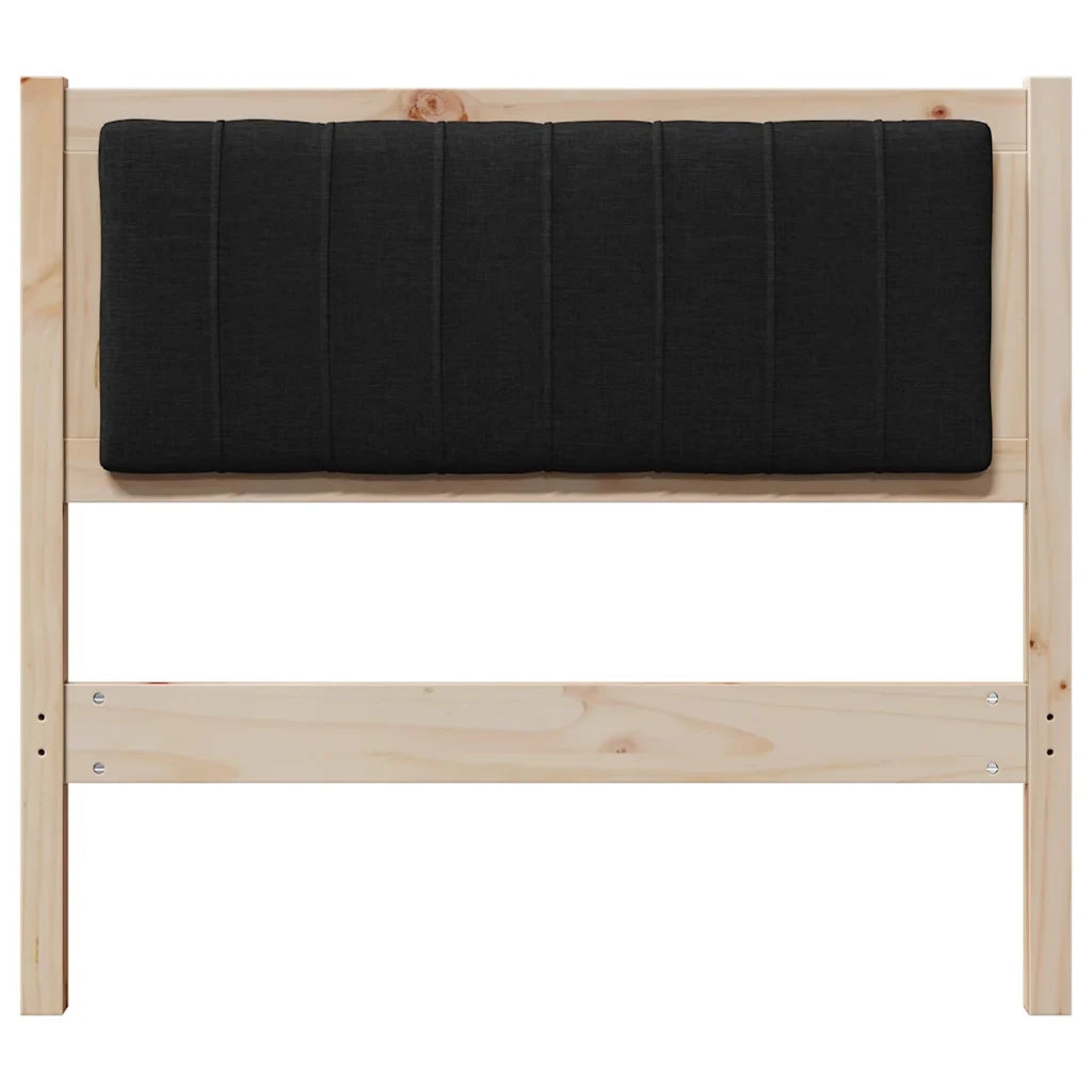 Testiera | Testata imbottita con Testiera | Testata Marrone 90 cm Pino massello