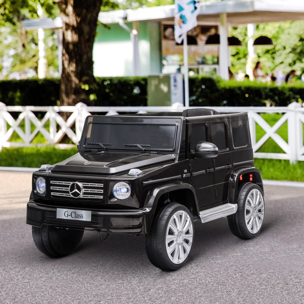 Auto elettrica per bambini Mercedes 12V con telecomando ¨C Xylo ¨C nero