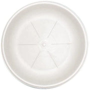BAMA SOTTOVASO IN PLASTICA ROTONDO 35 CM IN COLORE BIANCO