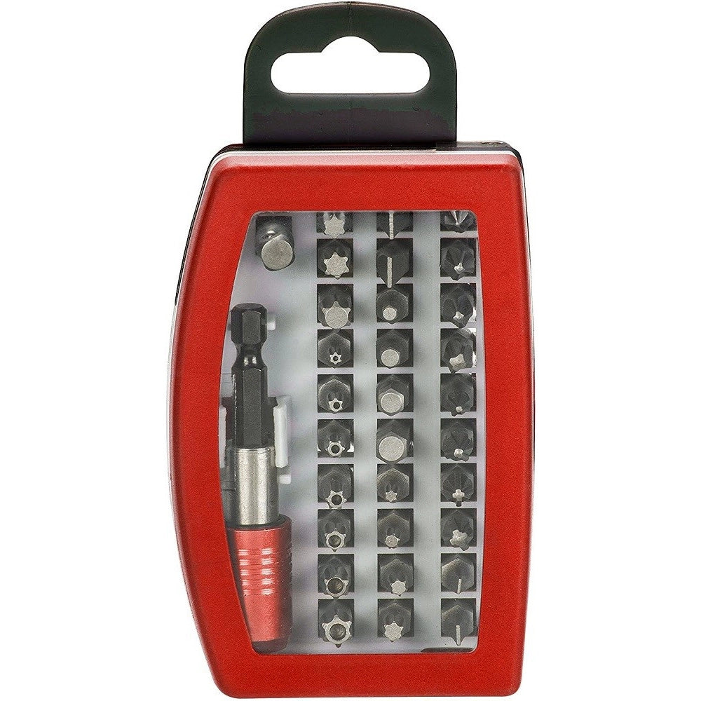 Trade Shop - Set Inserti Bit A 6 Punte Torx Per Trapano Avvitatore Con Cassetta In Plastica -