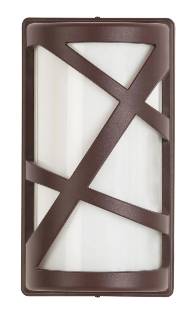 Applique esterna Durango 1luce E27 IP54 marrone Rabalux
