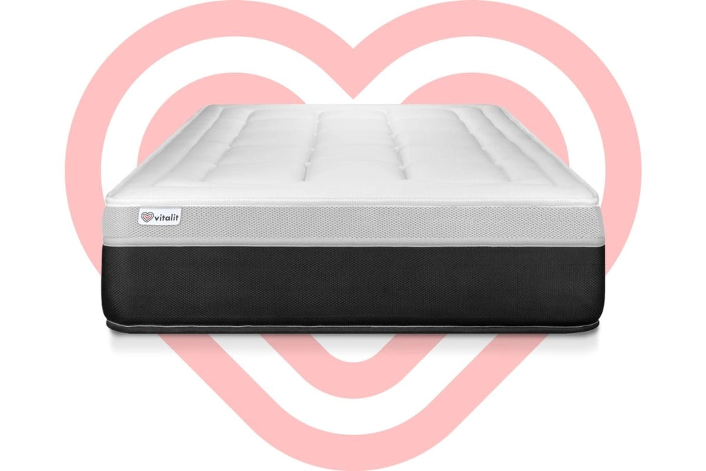 Materasso 90x180 cm a molle insacchettate e memory foam - Vital Form
