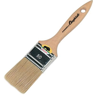 PENNELLESSA M.LEGNO 542 CINGHIALE - SETOLA BIONDA MM 20X52- 12 pezzi