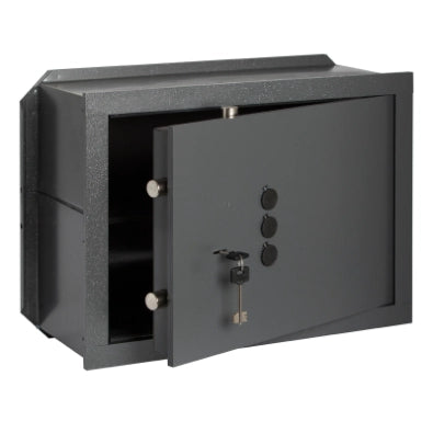 CASSAFORTE CON CHIAVE E COMBINAZIONE MECCANICA ART. 82210 CISA mm 420x200x300h,2 Cat. Orizz.,2 Cat. - CISA