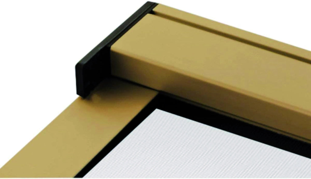 ZANZARIERA VERTICALE IN KIT col. Bronzo cm.100x160