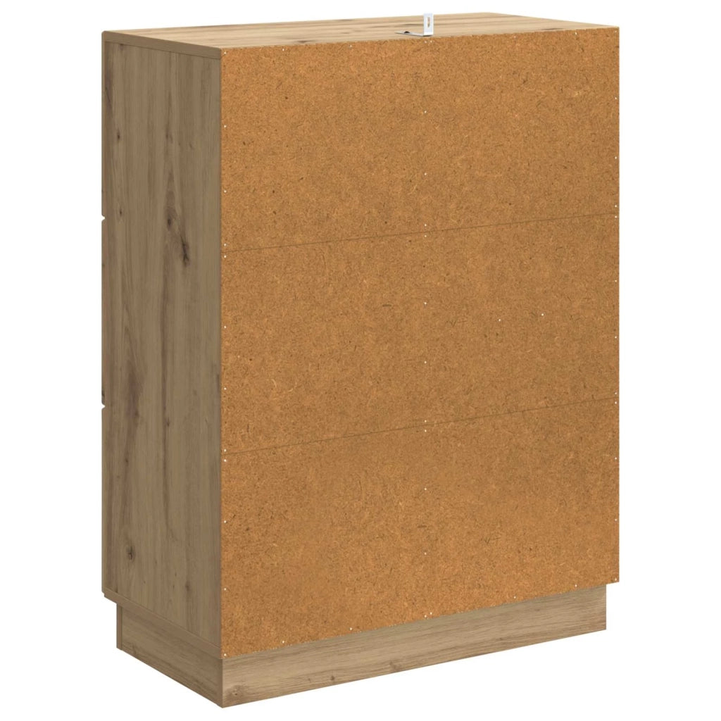 Credenza | Madia | Buffet da pranzo | Armadio da pranzo con cassetto Rovere Artigianale 66 x 34,5 x 87 cm