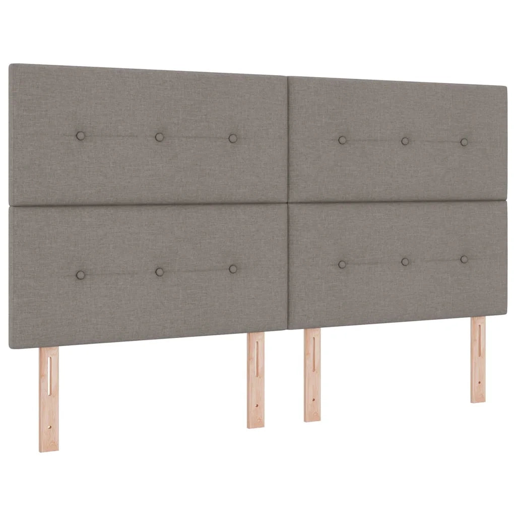 Letto a Sorgente LED con materasso Talpa 180 x 200 cm Tessuto