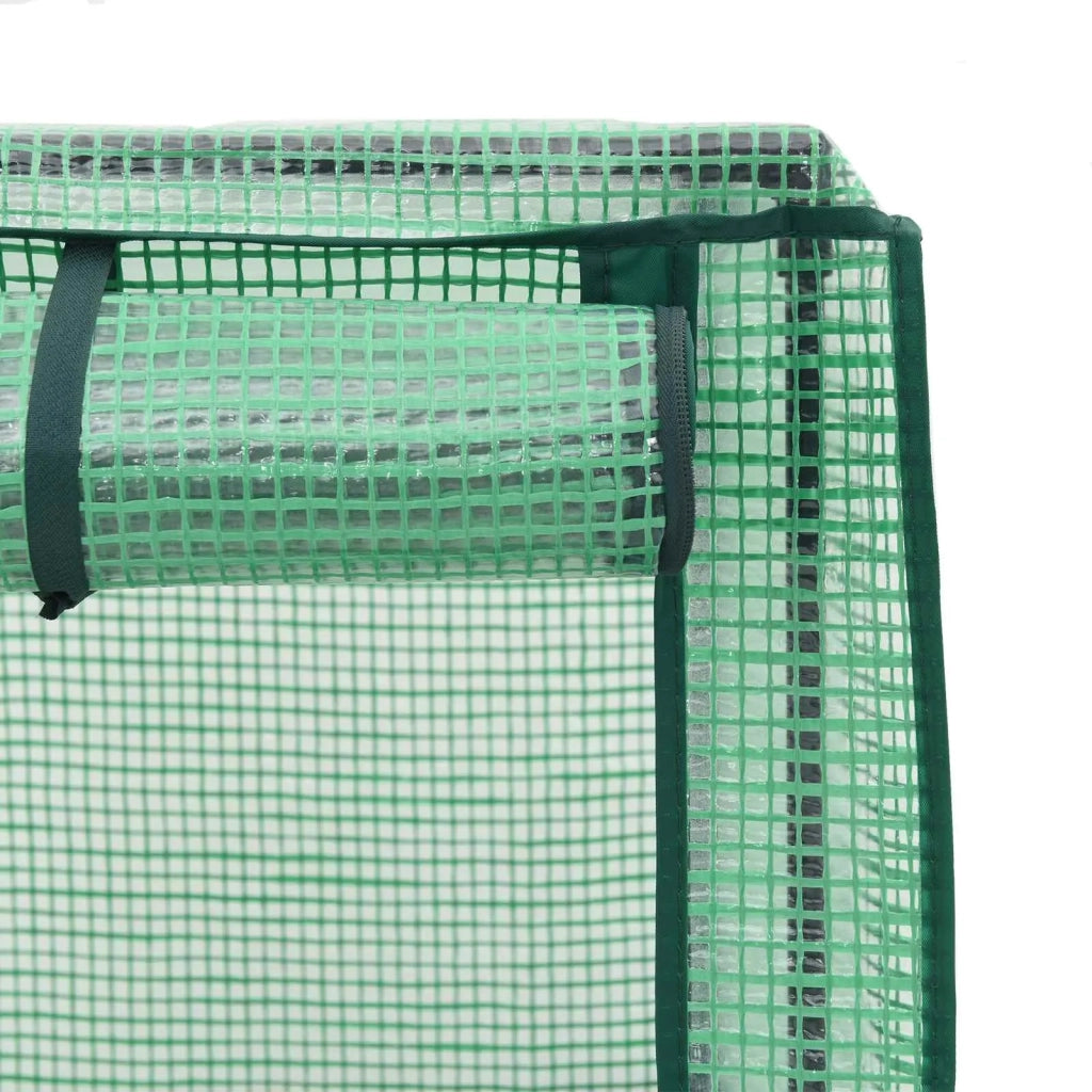 Vaso da Giardino con Copertura per Serra e Ruote 3 pz PP 3423063