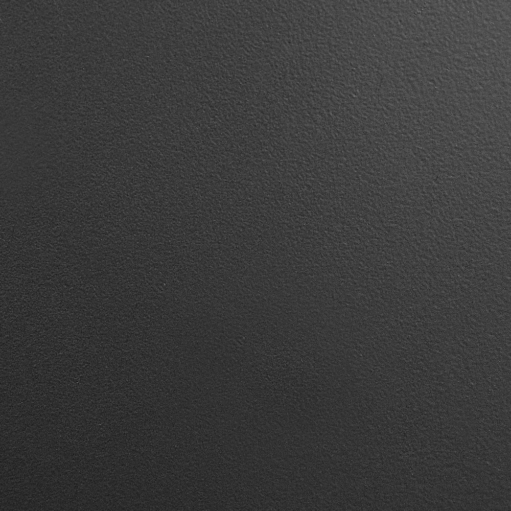 Supporto fioriere per piante rotondo in metallo nero 35 x 160 cm interno esterno