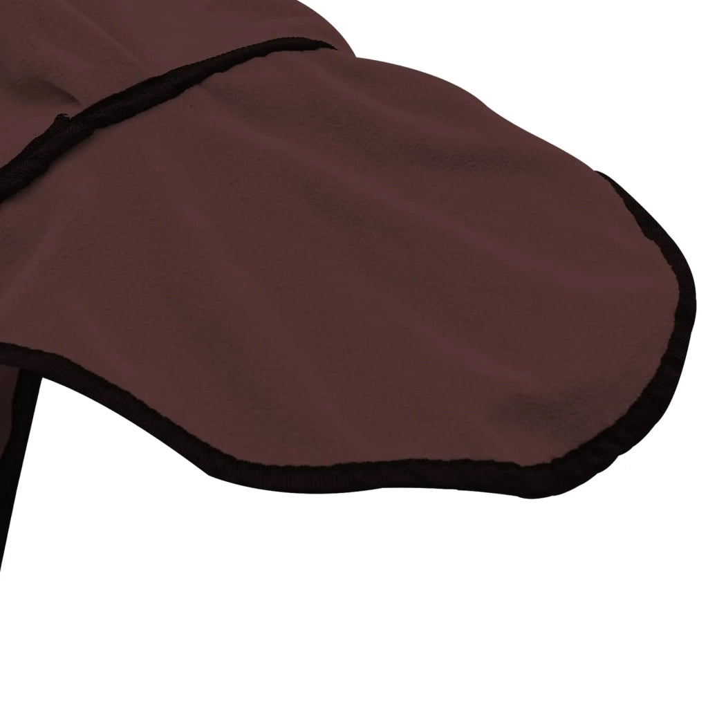 Coperta per Cavalli Marrone Scuro Completo 95 cm Poliestere CFW7836409