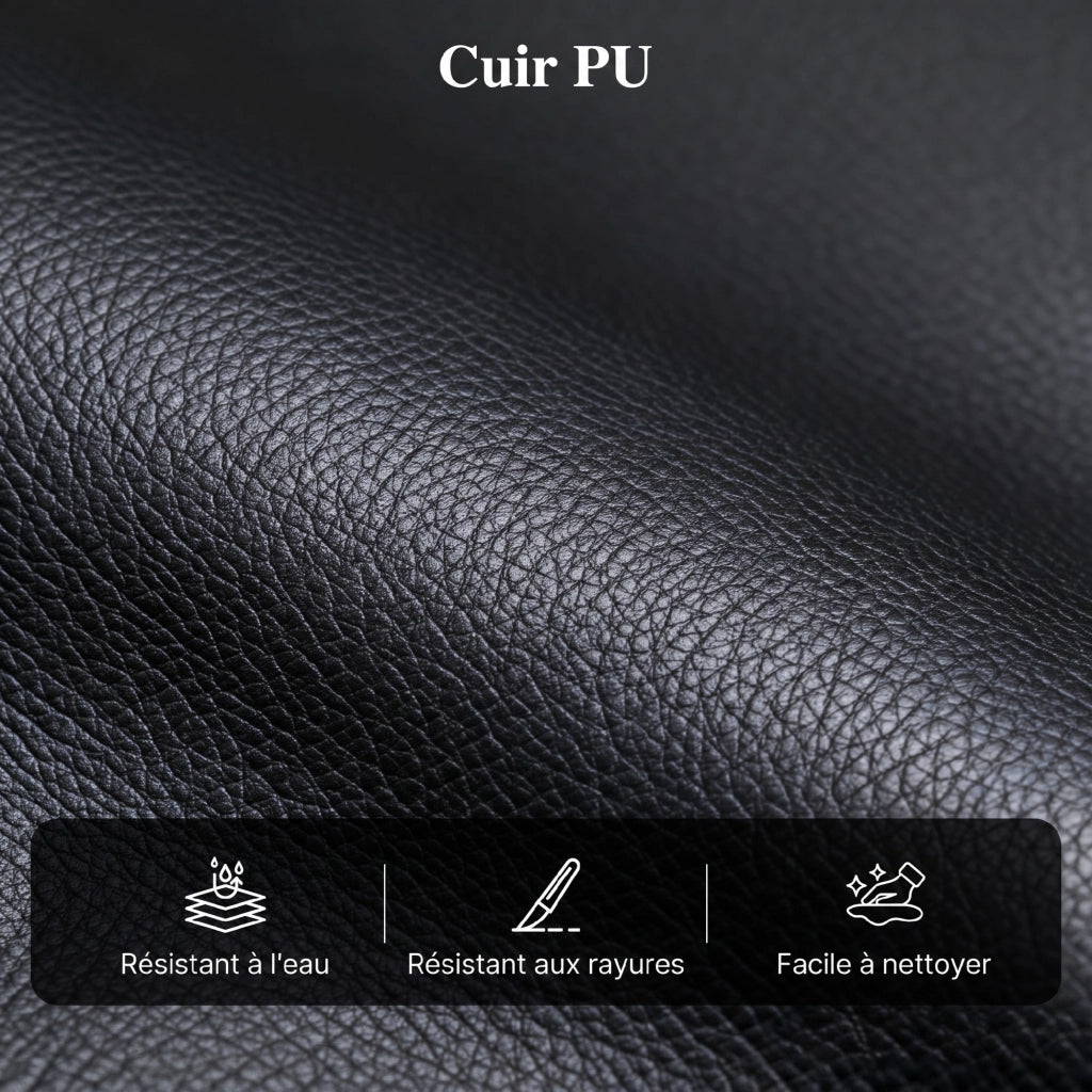 Poltrona elettrica reclinabile con poggiapiedi e telecomando ¨C Minimal ¨C 76x90x105 cm nero
