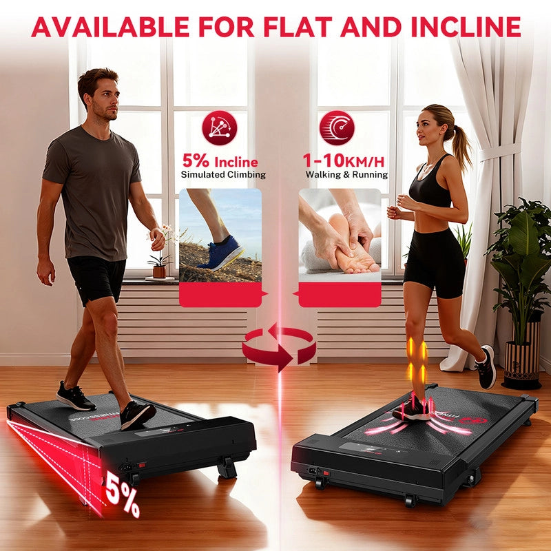 TAPIS ROULANT WALKING PAD PER CASA TAPIS ROULANT SOTTO SCRIVANIA CON DISPLAY LED NERO