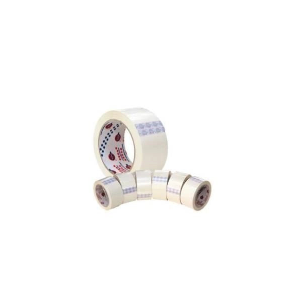EUROCEL 000311366 Nastro adesivo PVC 50 mm x 66 m confezione da 6 pz colore Bianco