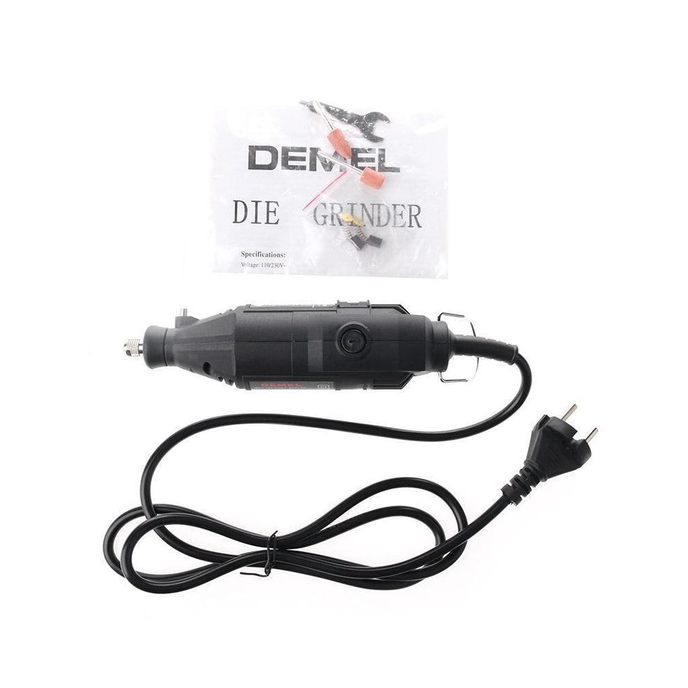Trade Shop - Smerigliatrice Elettrica Utensile Rotante Dremel Trapano 220v Velocità Variabile -