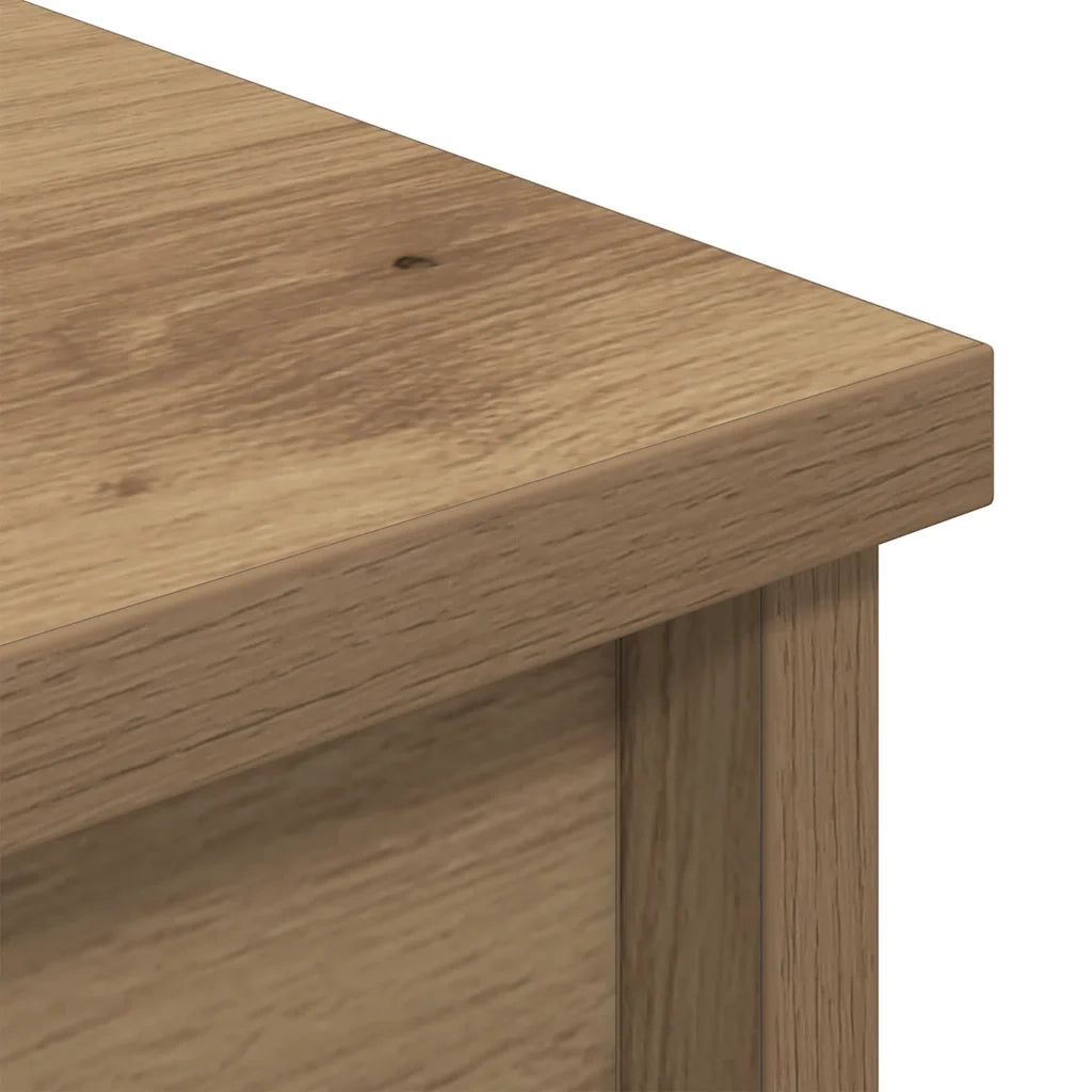 Credenza Rovere Artigianale 70x35x180 cm in Legno Multistrato 3328479