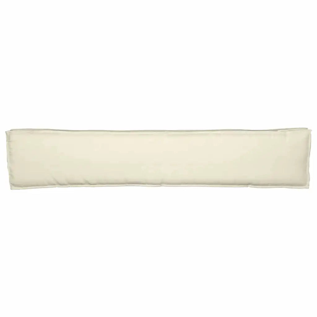 Cuscino per pallet Crema 200 x 40 x 8 cm Tessuto Oxford 42001680