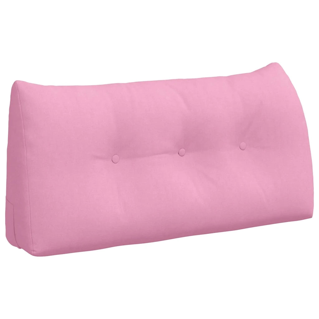 Cuscino per Schiena Rosa 100 x 24 x 50 cm Tessuto 42014456