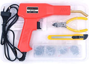 Set di saldatura professionale per il riparare e rinforzare i paraurti in plastica degli autoveicoli, ideale per il rapido e duraturo ripristino di crepe e fessurazioni