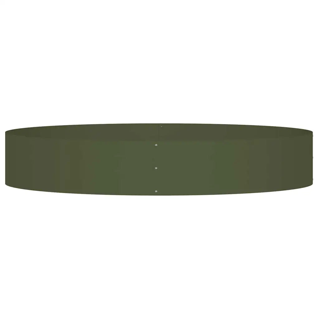 Anello per vaso 5 pcs Verde oliva 120 x 120 x 20 cm 873641