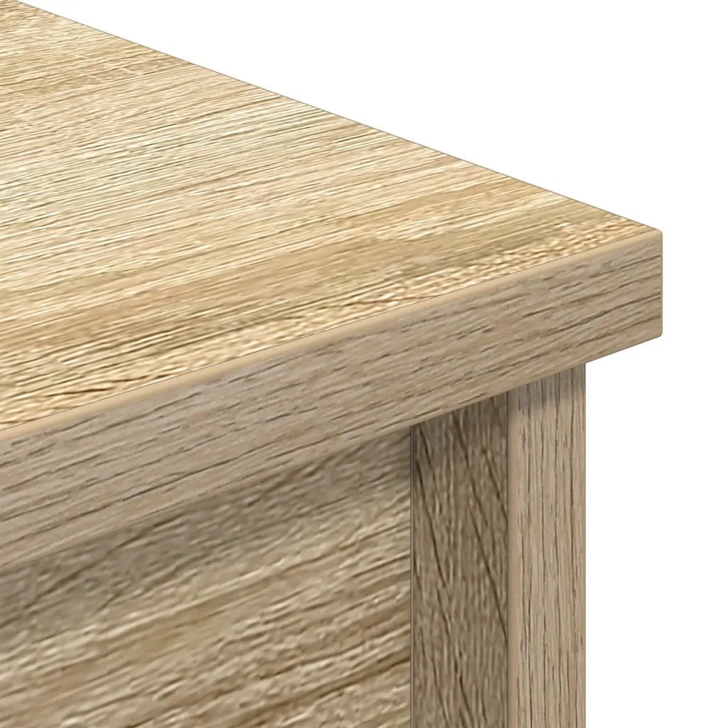 Credenza-Buffet-Armadio da cucina Rovere Sonoma 37,5x35x180 cm in Legno Multistrato 915437