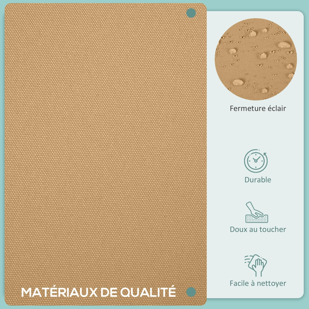 Set di 14 Federe per Cuscini da Esterno ¨C zephmum ¨C Marrone
