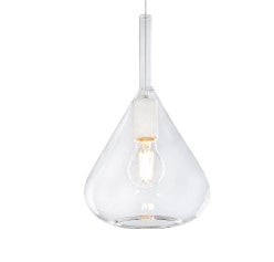 SOSPENSIONE CROMO 3 LUCI TONDA VETRI TR + 2X FU 1177CR-S3 T-TF