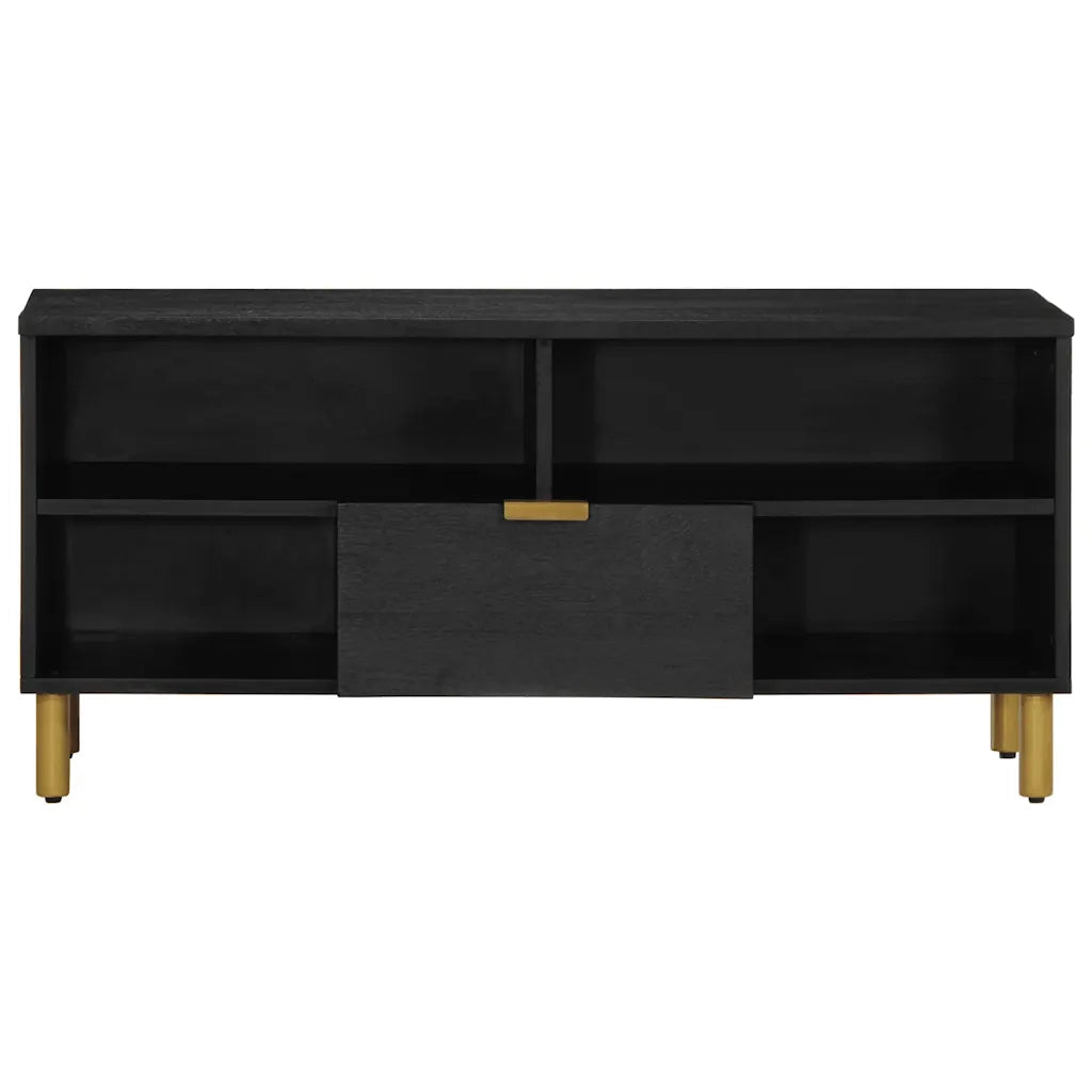 Mobile TV | Armadietto TV | Mobile Porta TV Nero 100x33x46 cm in Legno Multistrato