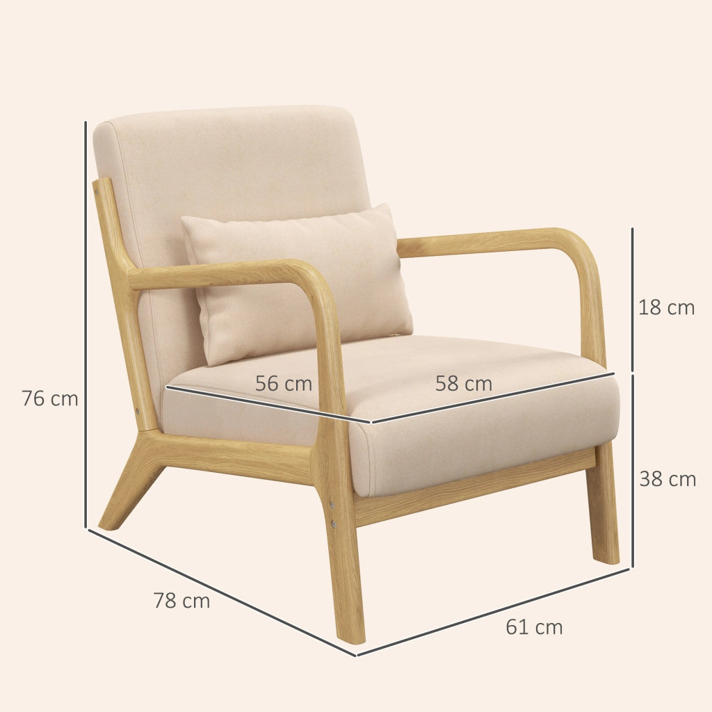 Poltrona relax ¨C zephmum ¨C tessuto velluto beige con cuscini