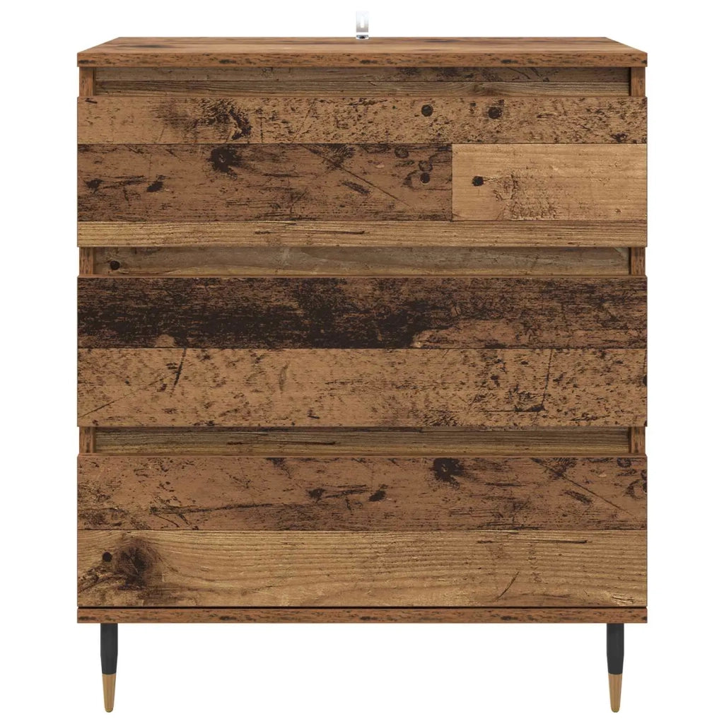 Credenza | Madia | Buffet da pranzo | Armadio da pranzo Legno vecchio 60 x 35 x 70 cm Legno multistrato