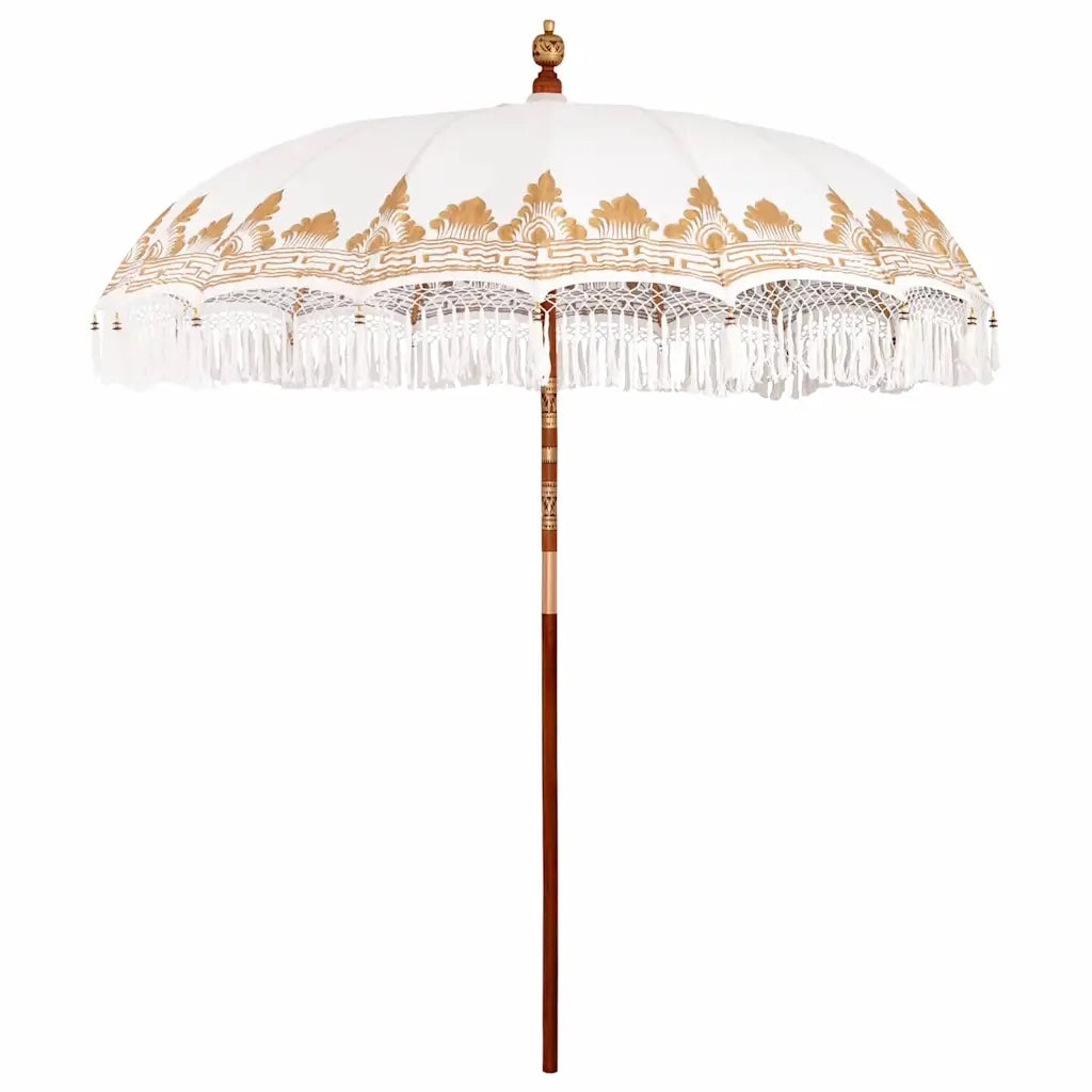 Parasol-Ombrellone da giardino Balinese Crema 215 x 215 x 260 cm