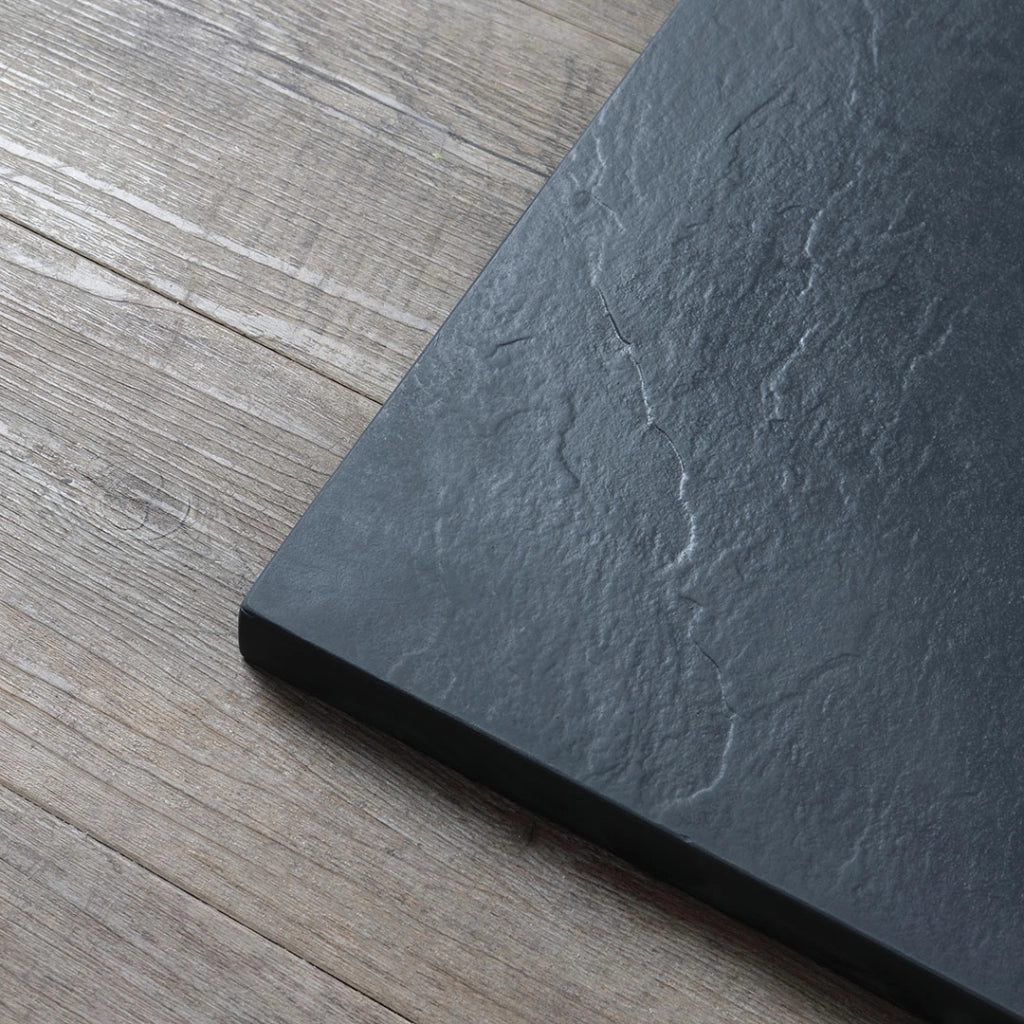 Piatto doccia 90x90 h2,5 cm antracite