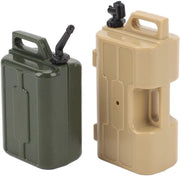 Serbatoio di Combustibile in Simulazione 1:10 - Jerrycan in Plastica - Crawler RC - Sostenibile - Colore Visibile - Adatto per SCX10 - Accessori RC