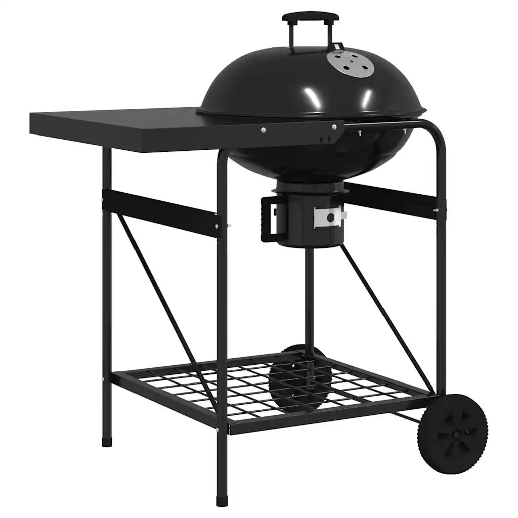 Griglia da Esterno con ruota Nero 91 x 71 x 107 cm Metallo CFW3686348