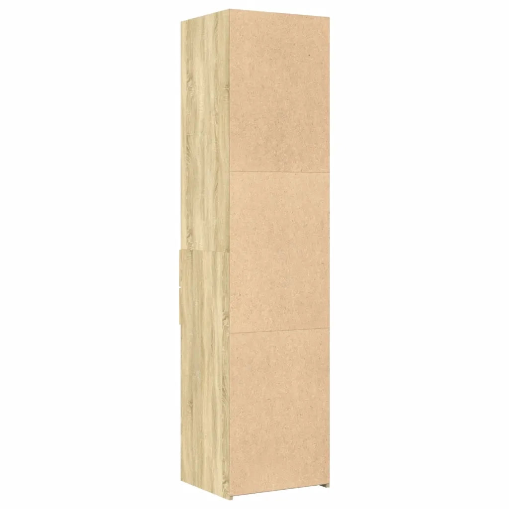 Credenza Rovere Sonoma 45x42,5x185 cm in Legno Multistrato 3281450