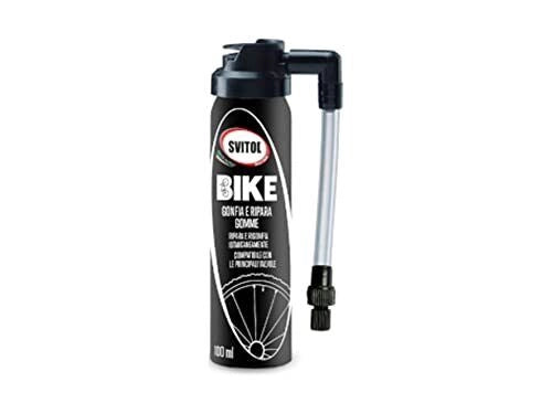 Svitol 4379 Bike Gonfia e Ripara Gomme 100 ml Valvole Schrader Presta Dunlop Pneumatici fino a 29''