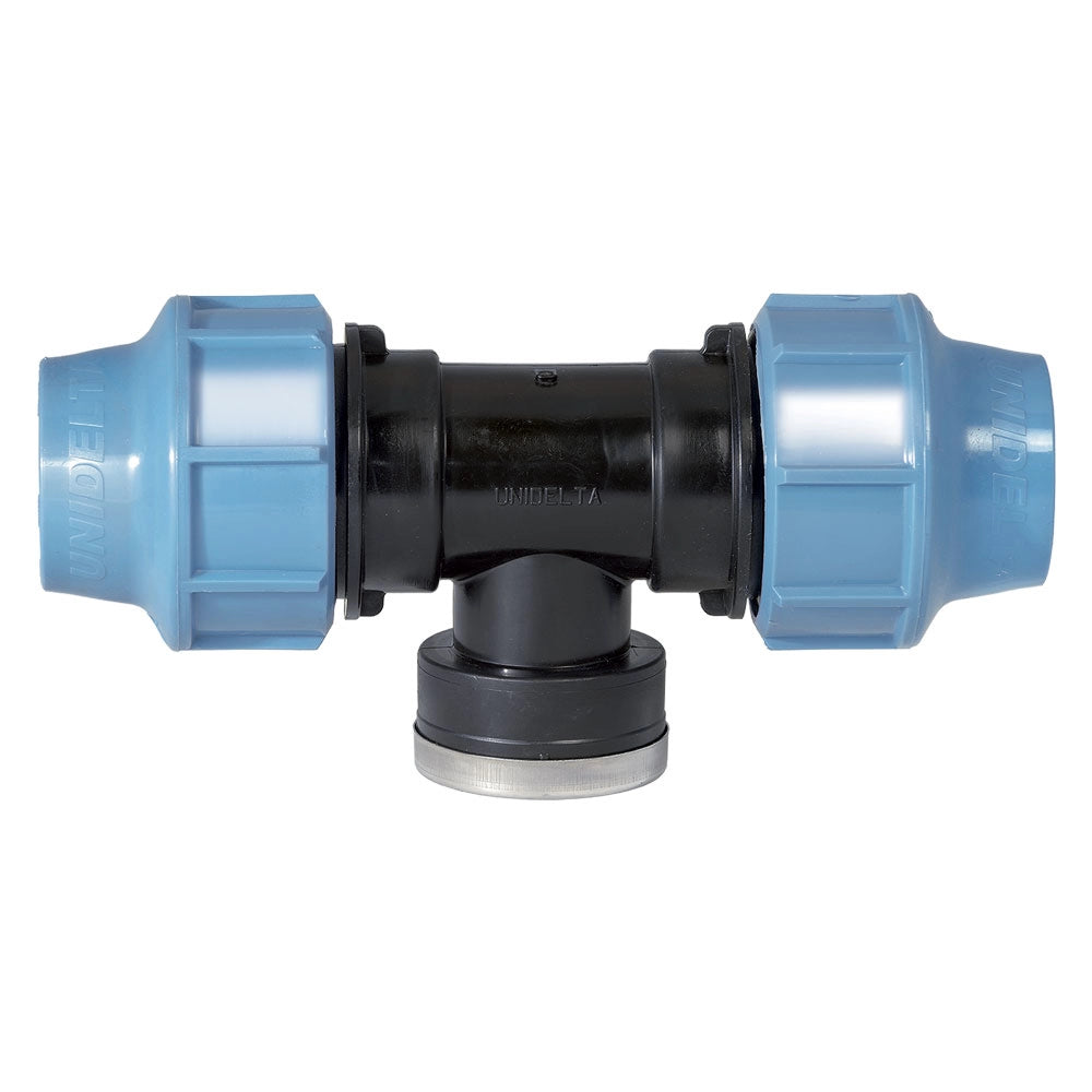 TI A 90  ° DERIVAZIONE FEMMINA  EE ? 25 x 3/4 x 25- 10 pezzi  - UNIDELTA