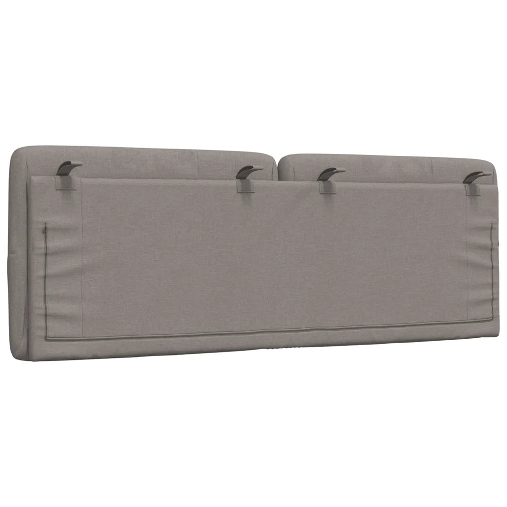 Cuscino Testiera Tortora 120 cm in Tessuto 4019216