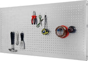 Pannello di attrezzi 1500 x 600 mm verniciato con 8 ganci
