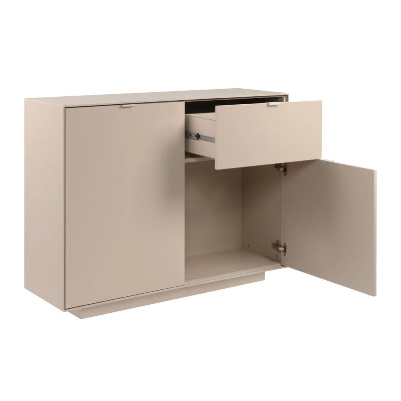 Madia Sivas 01A con 1 cassetto e 2 ante colore cashmere
