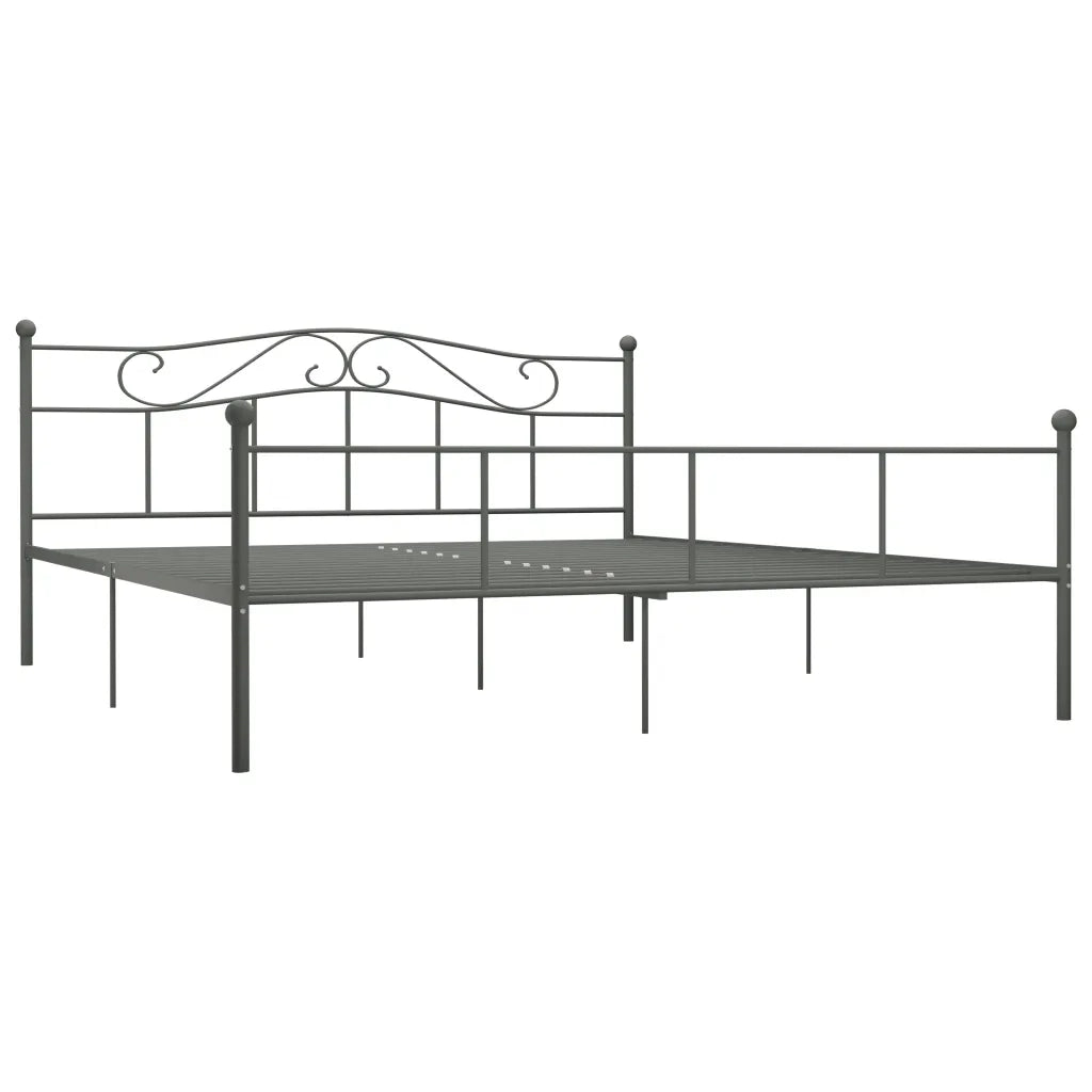 Giroletto Grigio in Metallo 180x200 cm 284535
