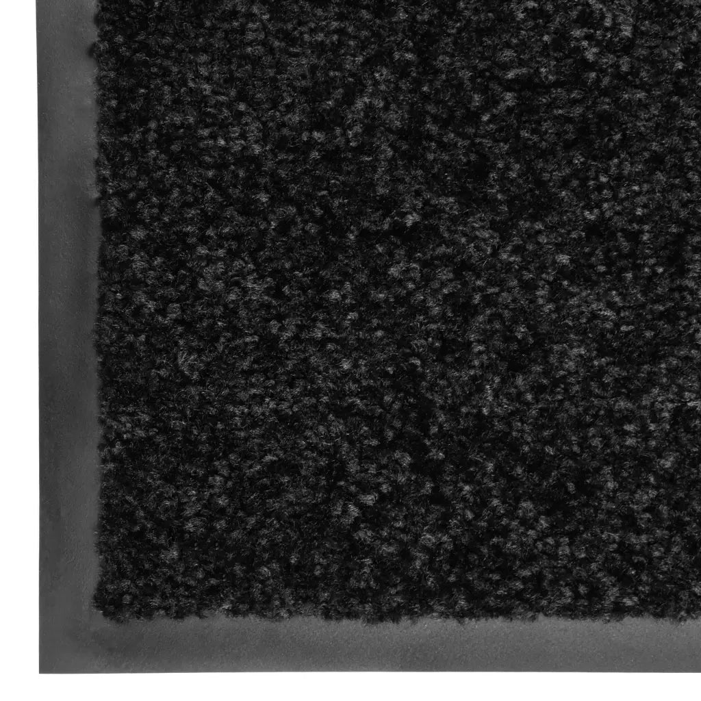 Zerbino | Tappetino Lavabile Nero 120x180 cm