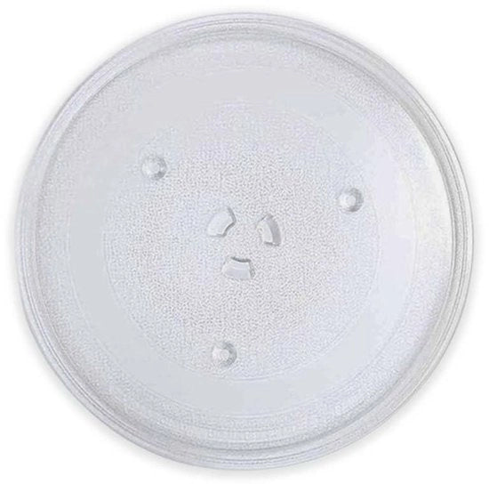 Tavolo magnetron con vetro robusto - universale - 1 pezzo - 27 cm