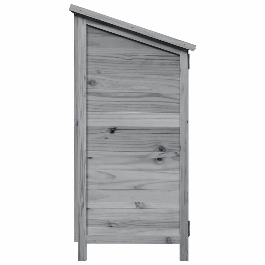 Capanno da Giardino Grigio 106 x 56 x 113,5 cm 42033474