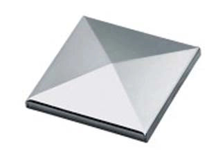 COPRIPILASTRO QUADRO GREZZO ART.165- - mm.65x65 - 50 pezzi COMUNELLO