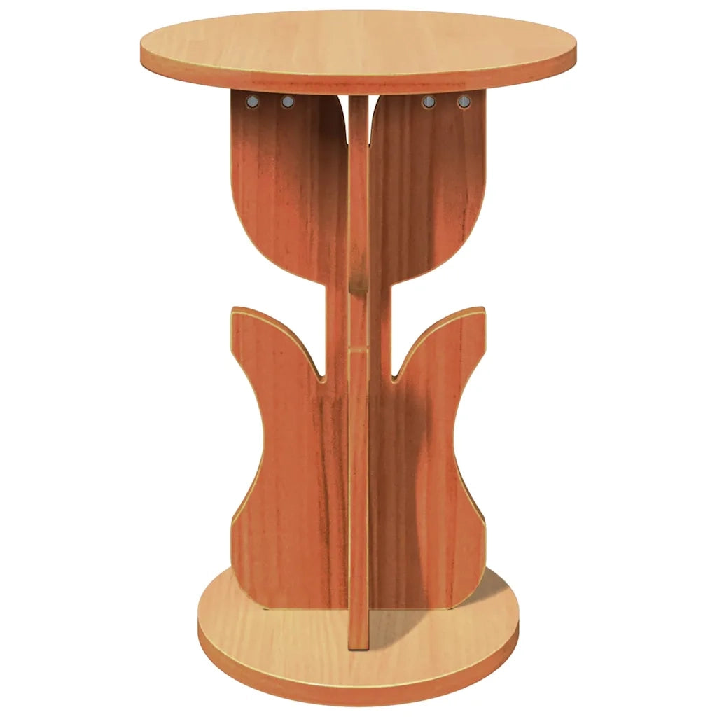 Tavolino da salotto | Tavolino da caff¨¨ | Tavolino da Soggiorno Marrone cerato 39,5 x 39,5 x 53,5 cm