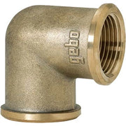 GOMITO FF OTTONE 90 GEBO - 3/4F- 10 pezzi