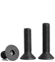 Viti Sottoposte - 20 Pezzi - Viti a 6 Ghiaccio - M3/M4/M5/M6/M8 - Lunghezza della Vite 20 mm - Colore Nero