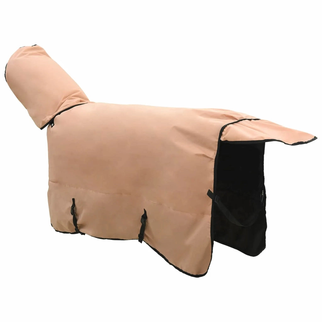 Coperta per Cavalli Cappuccino 125 cm Poliestere 42013182