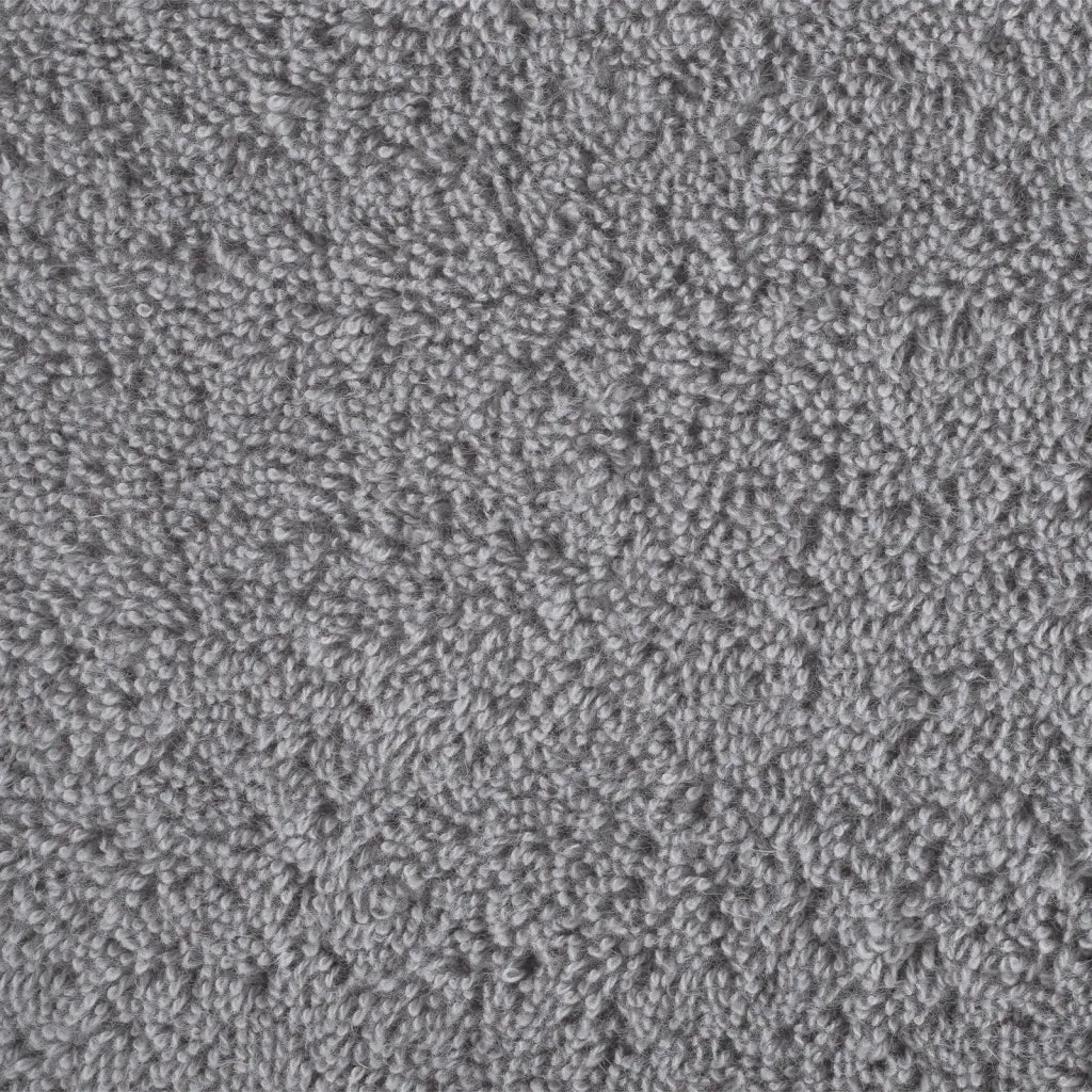 Asciugamani Premium SOLUND 2 pz Grigio 100x200 cm 600 g/m² 137317